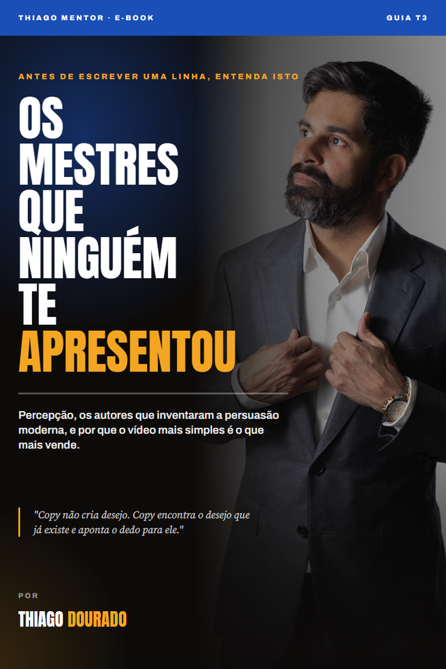 Capa do e-book Os Mestres do Copy